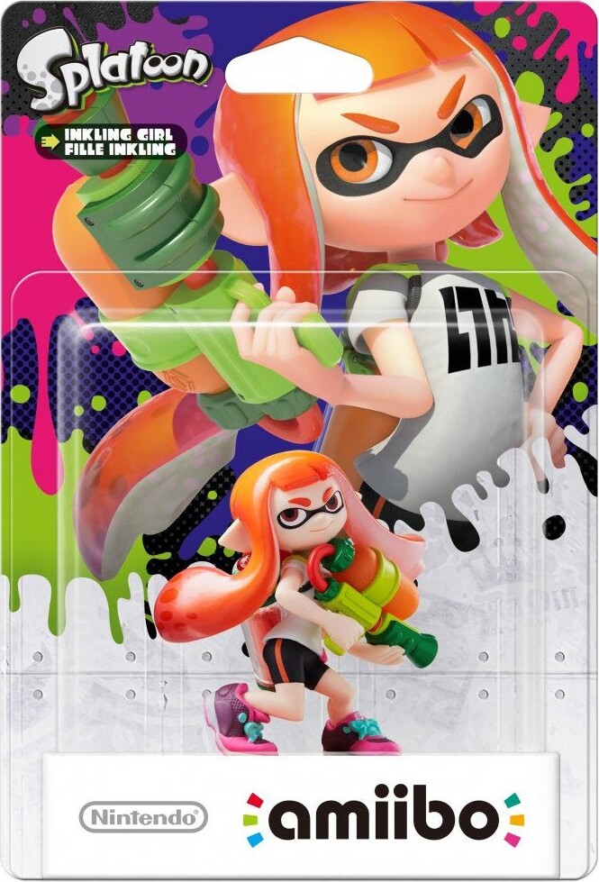 Nintendo Amiibo Splatoon Figur Inkling Girl