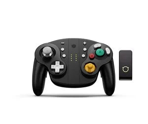 Nyxi Wizard Nintendo Switch Gamecube Style Joy Pad Black Konsol Geekd