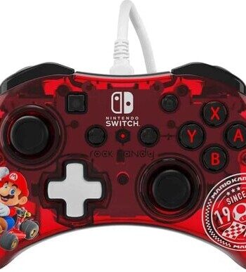 Pdp Nintendo Switch Rock Candy Controller Mario Kart Rød