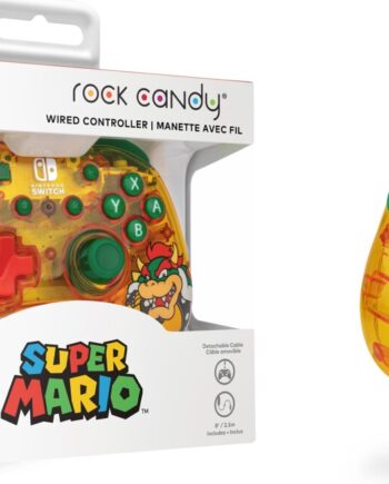 Pdp Rock Candy Controller Til Nintendo Switch Bowser