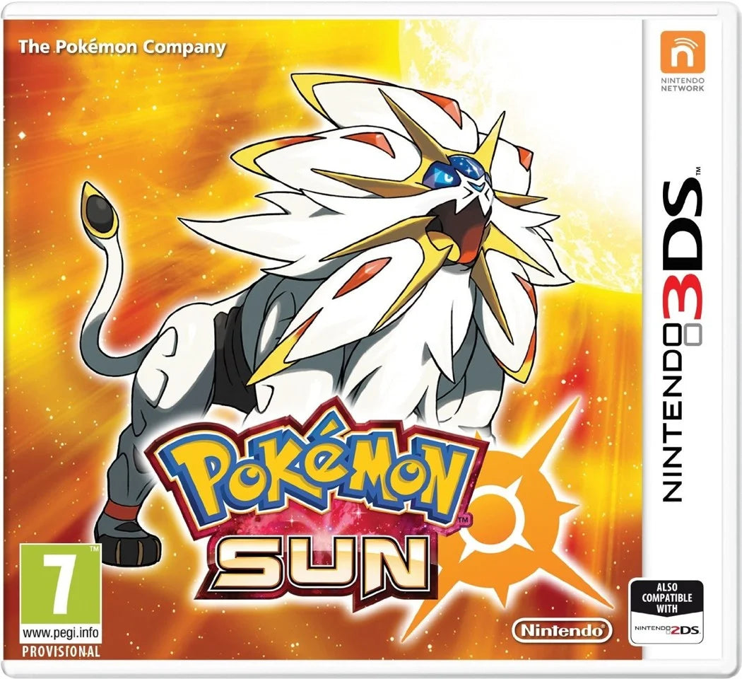 Pokemon Sun 3ds Spil Geekd