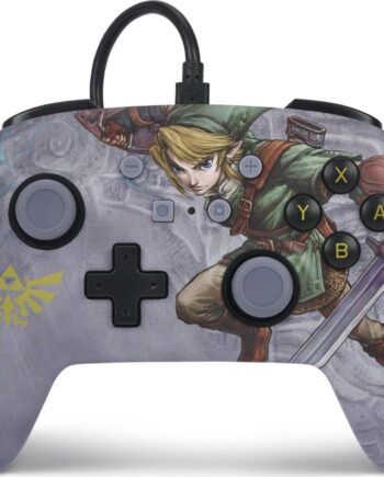 Powera Enhanced Wired Controller For Nintendo Switch Valiant Link