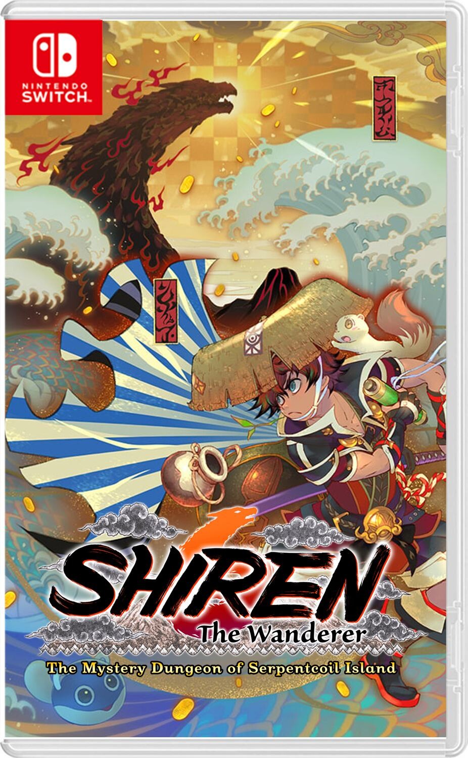 Shiren The Wanderer: The Mystery Dungeon Serpentcoil Island Nintendo Switch