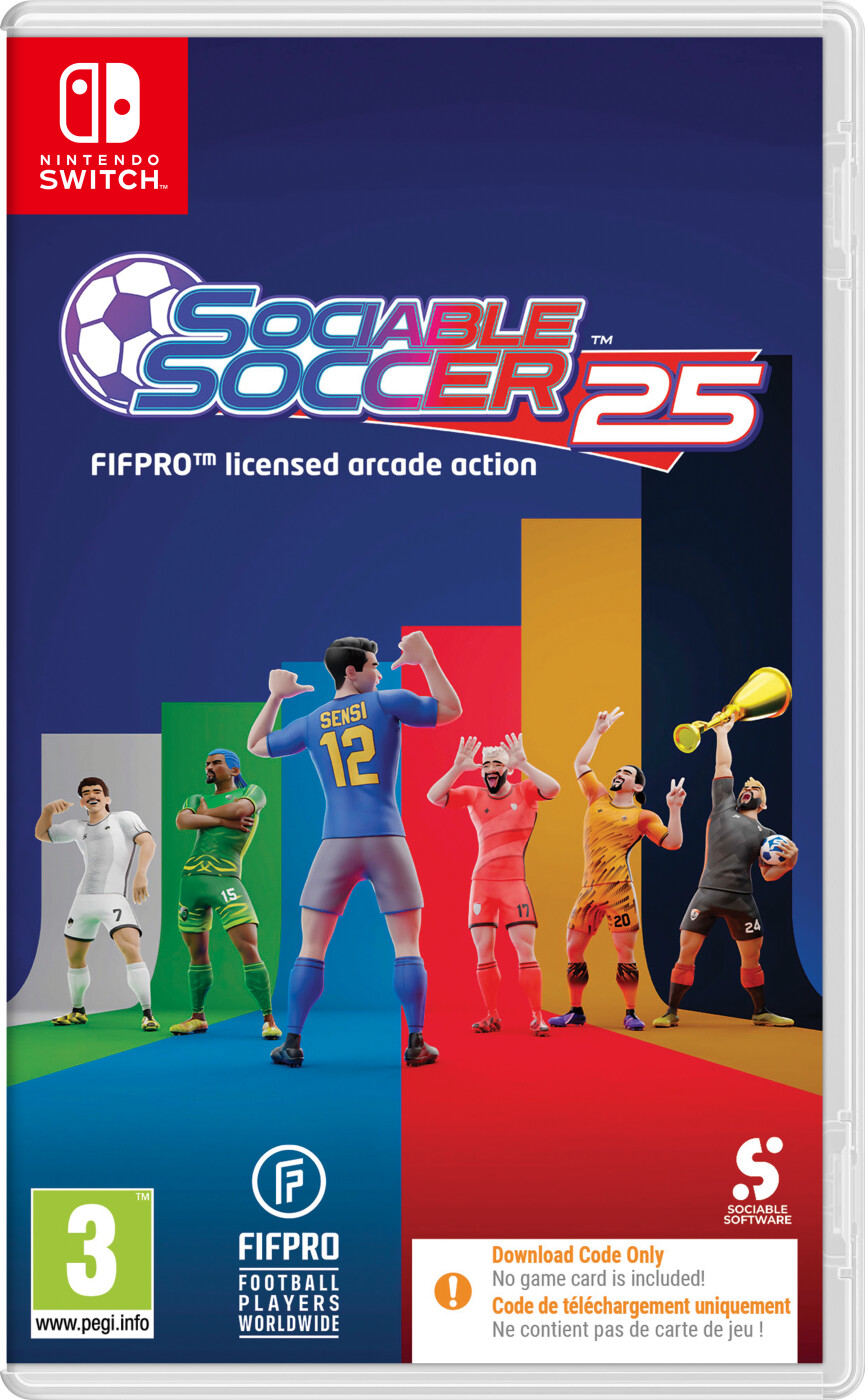 Sociable Soccer Kode Boks Nintendo Switch