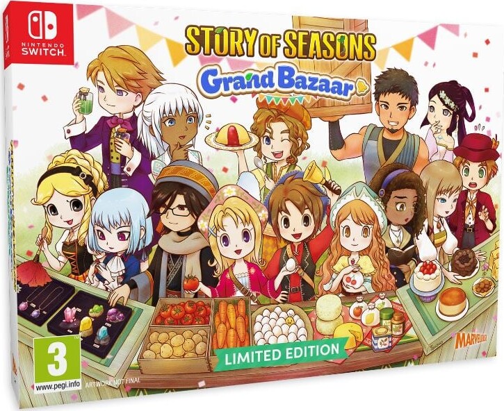 Story Seasons: Grand Bazaar Limited Edition Nintendo Switch