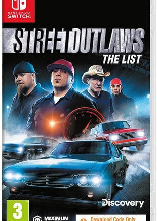Street Outlaws: The List Code Box Nintendo Switch Spil Geekd