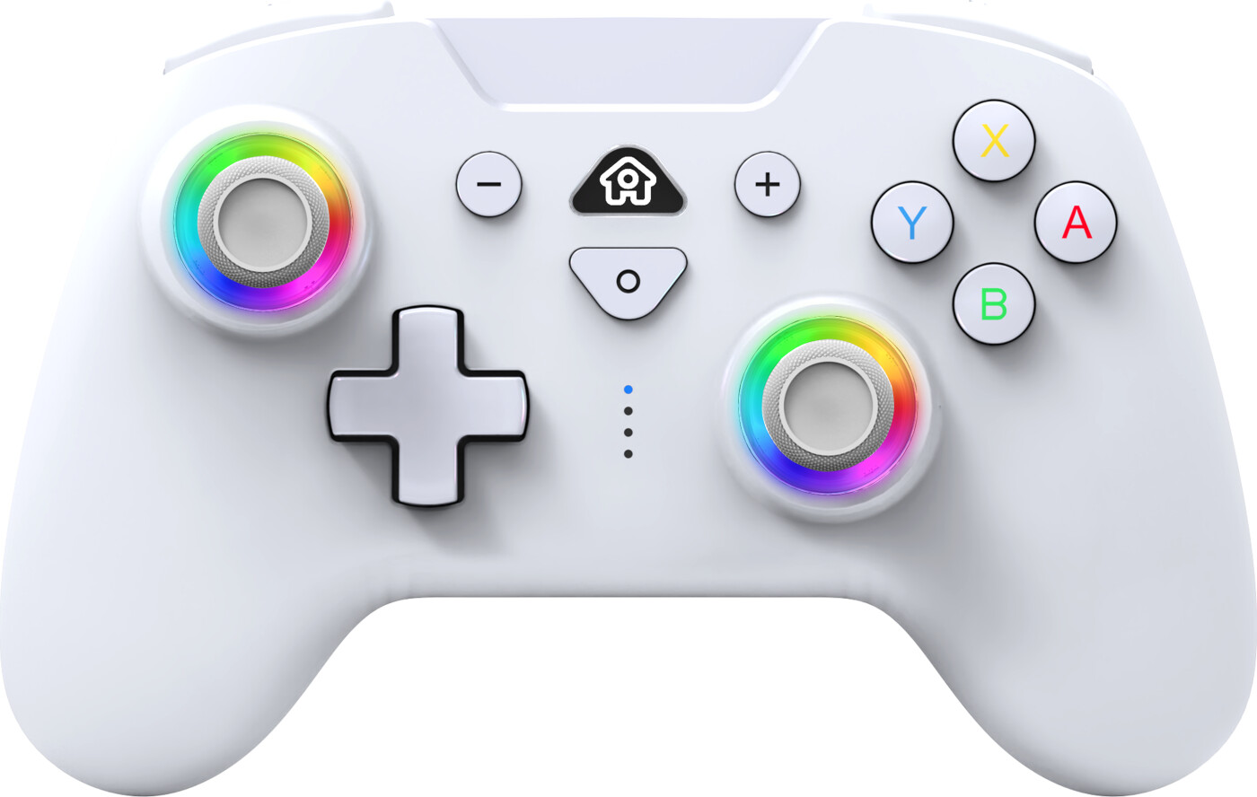Subsonic Wireless Led Controller White Nintendo Switch