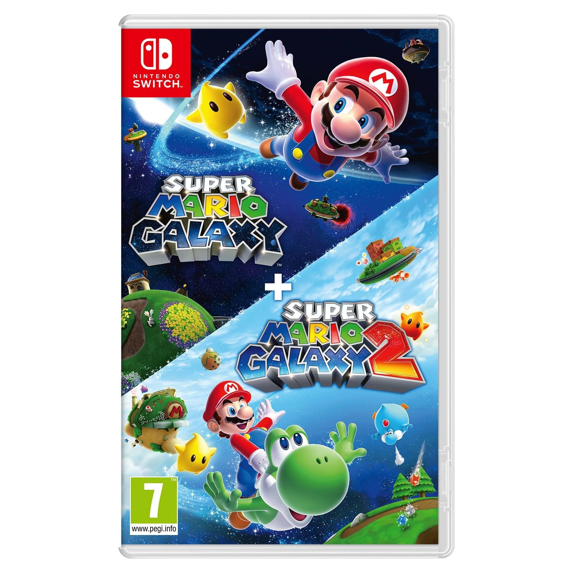 Super Mario Galaxy And Super Mario Galaxy Nintendo Switch Spil Geekd