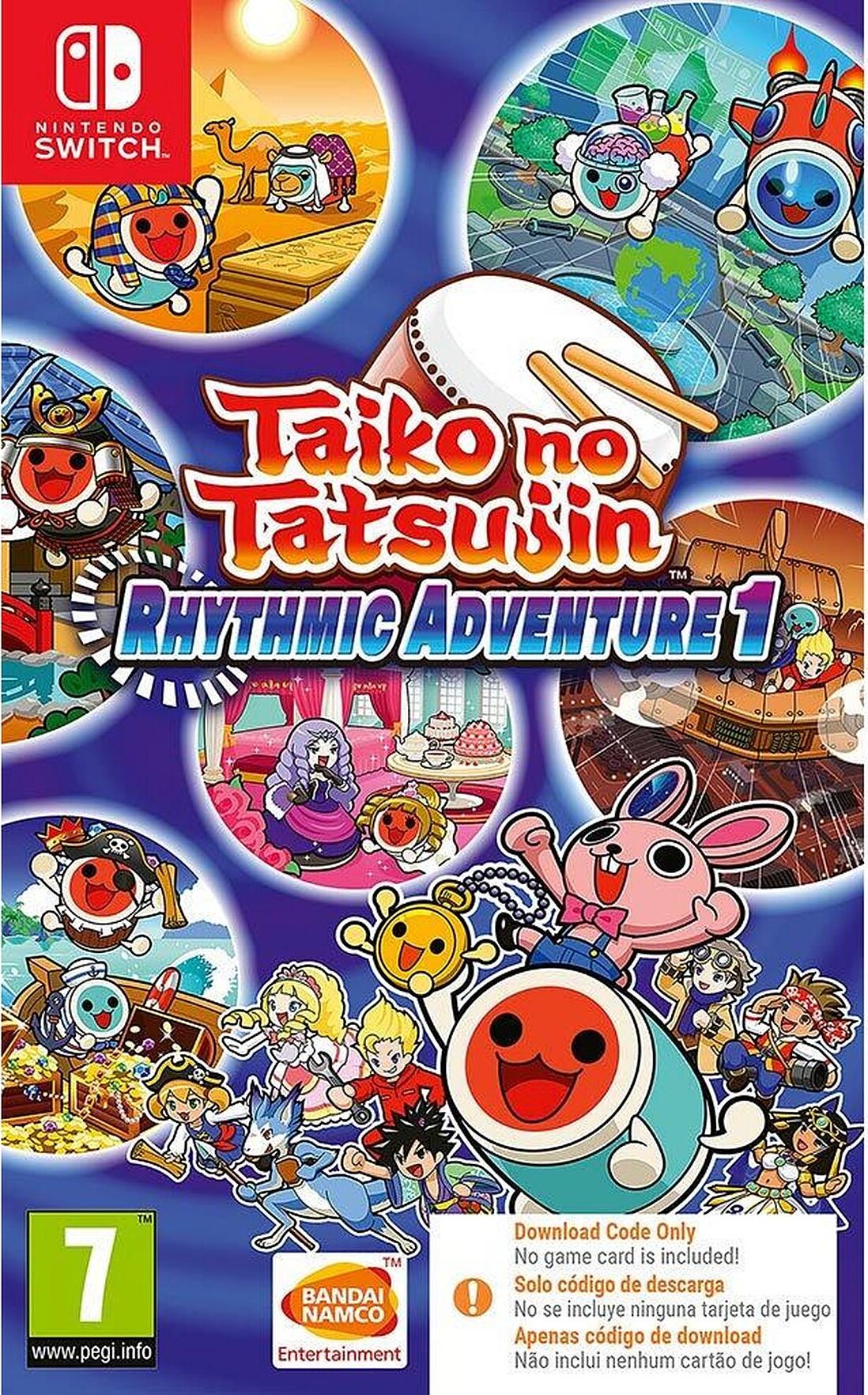 Taiko Tatsujin Rhythmic Adventure Kode Boks Nintendo Switch
