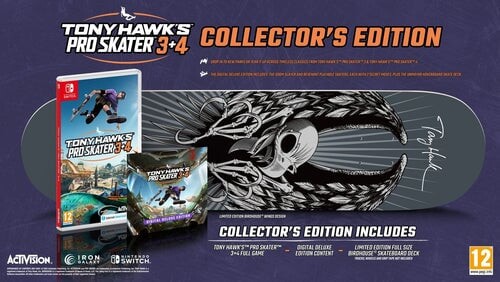 Tony Hawk Pro Skater Collectors Edition Nintendo Switch