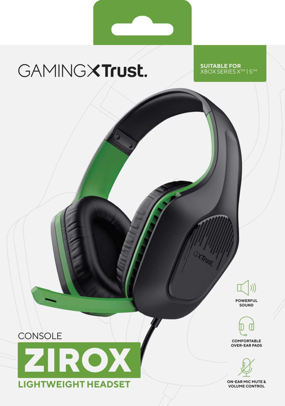 Trust Gxt415x Zirox Headset Xbox