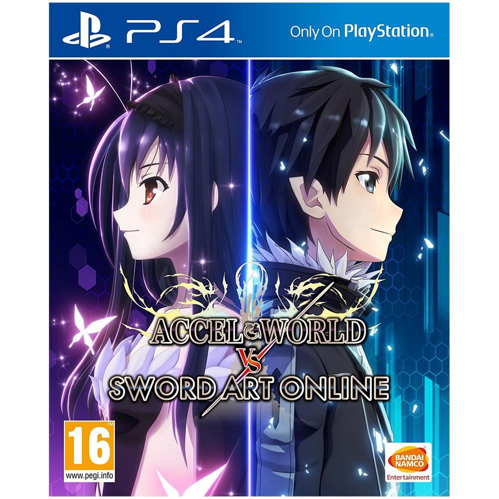Accel World Sword Art Online Playstation Ps4 Spil Geekd
