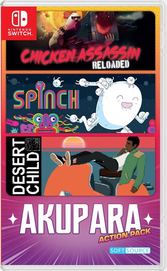 Akupara Action Pack Import Multi Language Nintendo Switch