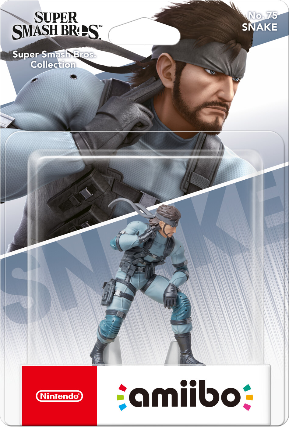 Amiibo Figur Super Smash Bros Snake Nintendo