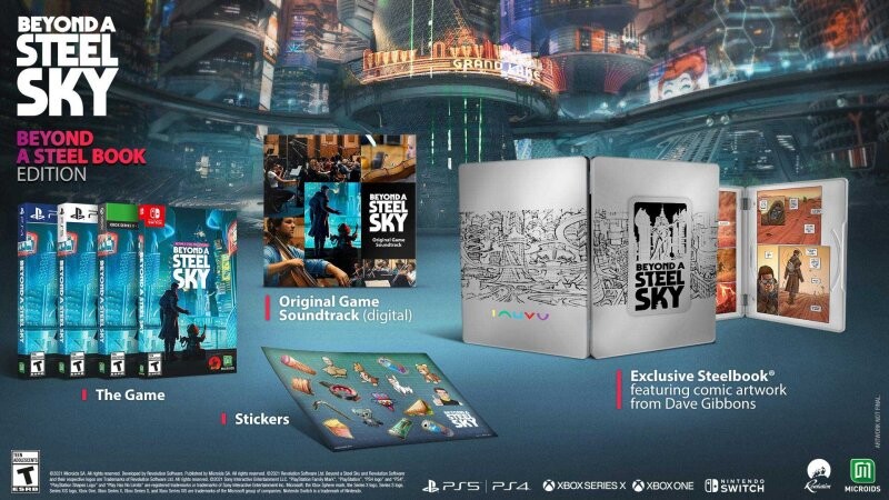 Beyond Steel Sky Beyond Steelbook Edition Xbox One