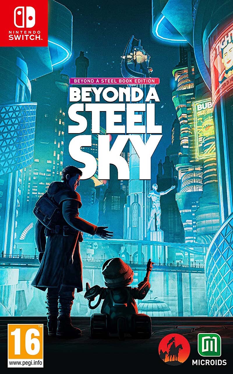 Beyond Steel Sky Kode Boks Nintendo Switch