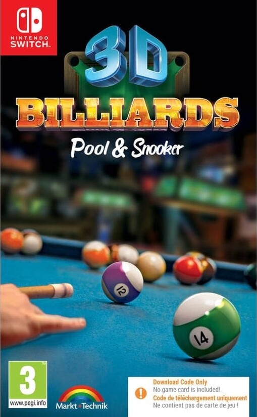 Billiards: Pool And Snooker Kode Boks Nintendo Switch