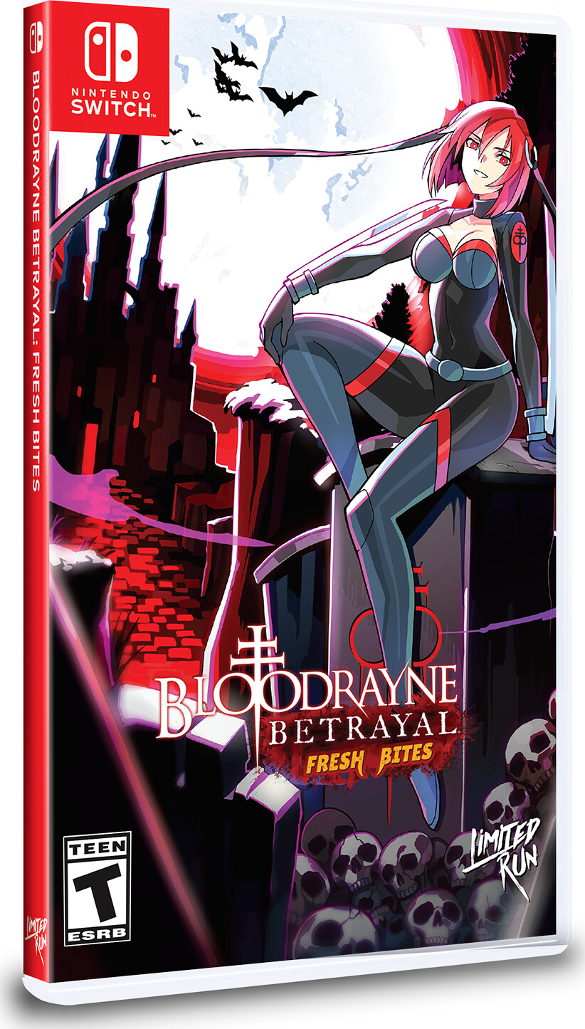 Bloodrayne Betrayal: Fresh Bites Limited Run Import Nintendo Switch