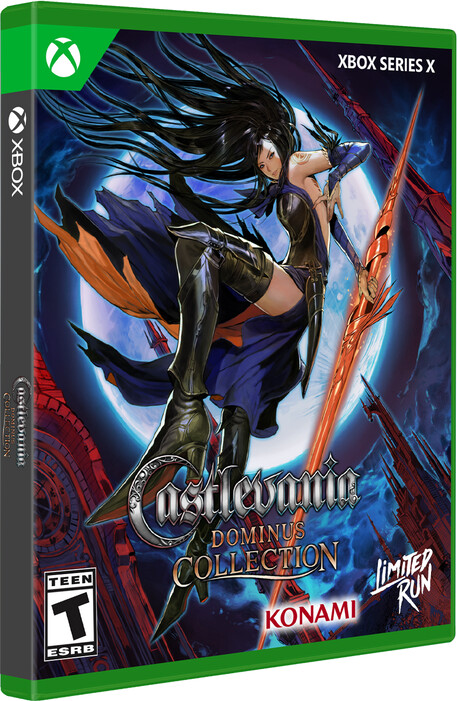 Castlevania Dominus Collection Ecclesia Cover Limited Run Import Xbox Series