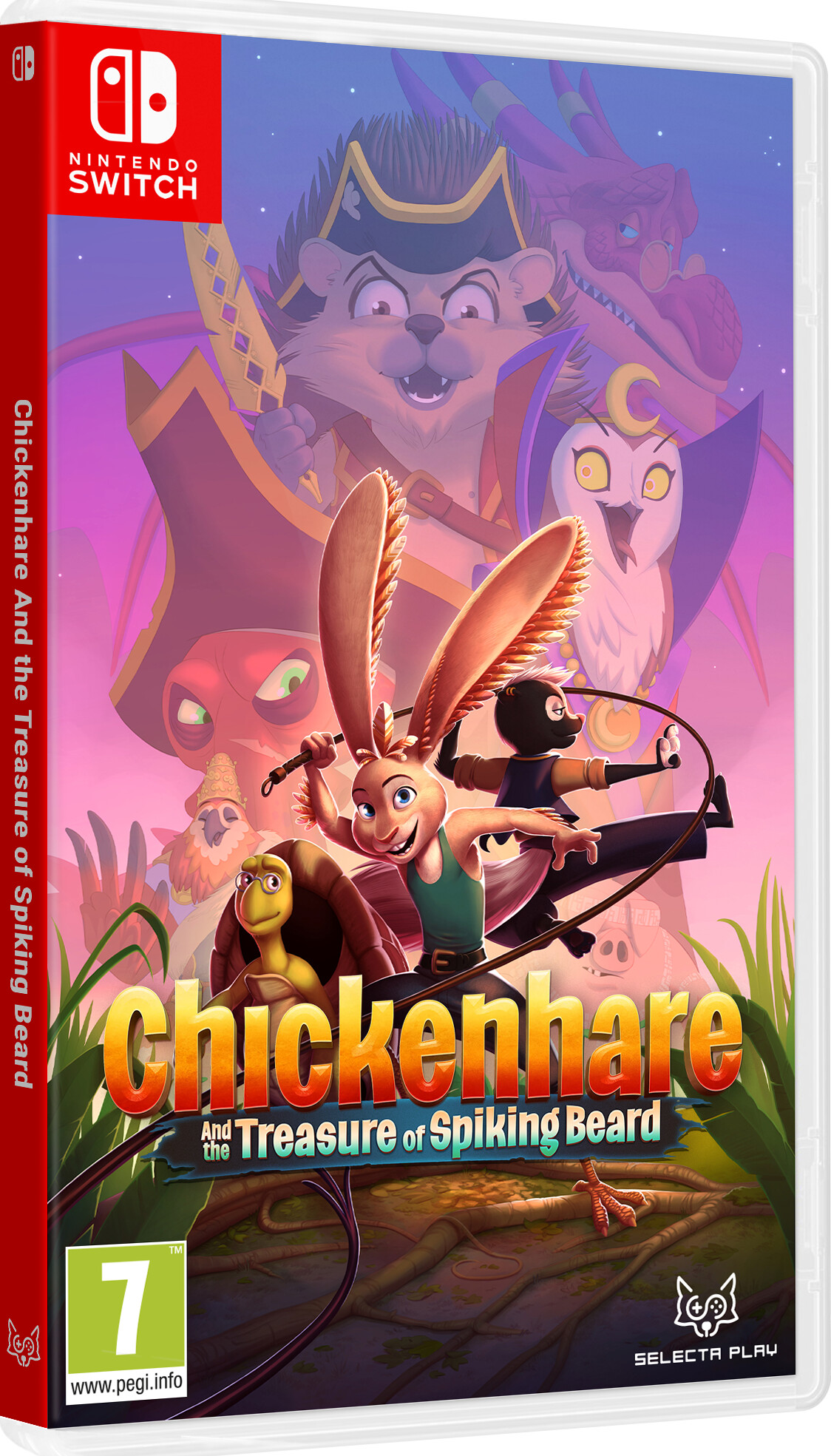 Chickenhare And The Treasure Spiking Beard Nintendo Switch