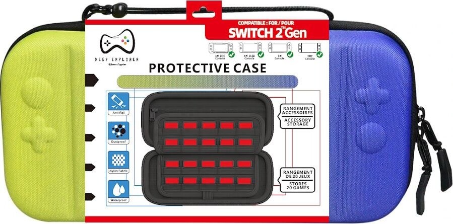 Deep Explorer Protective Case Blue