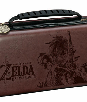 Deluxe Bæretaske Zelda Link Breath The Wild Til Nintendo Switch Lite Nintendo Switch Tilbehør Geekd
