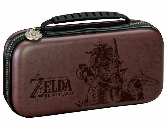 Deluxe Bæretaske Zelda Link Breath The Wild Til Nintendo Switch Lite Nintendo Switch Tilbehør Geekd