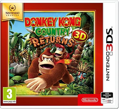 Donkey Kong Country Returns Select Nintendo 3ds