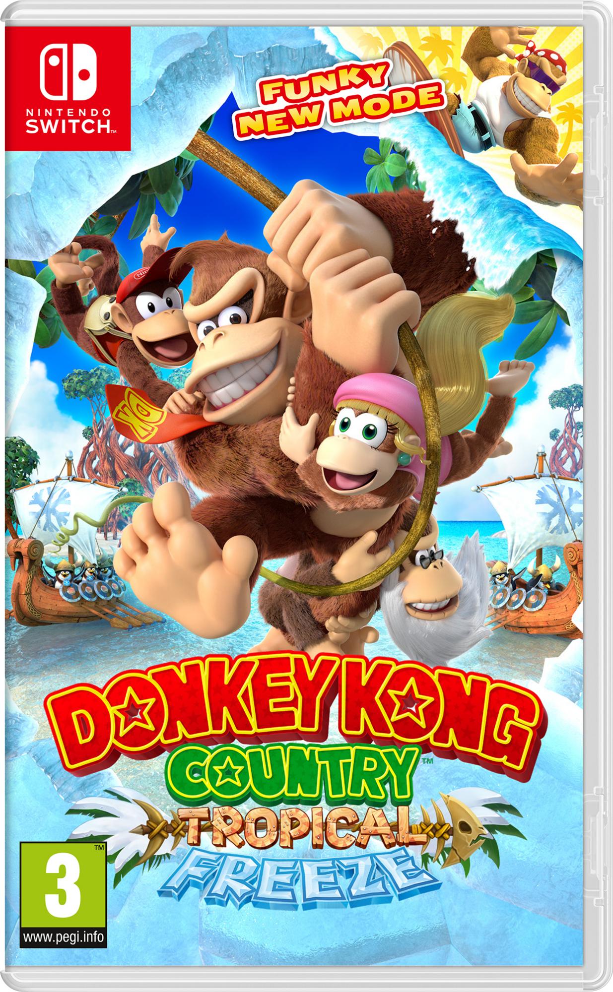 Donkey Kong Country: Tropical Freeze Uk4 Nintendo Switch Spil Geekd