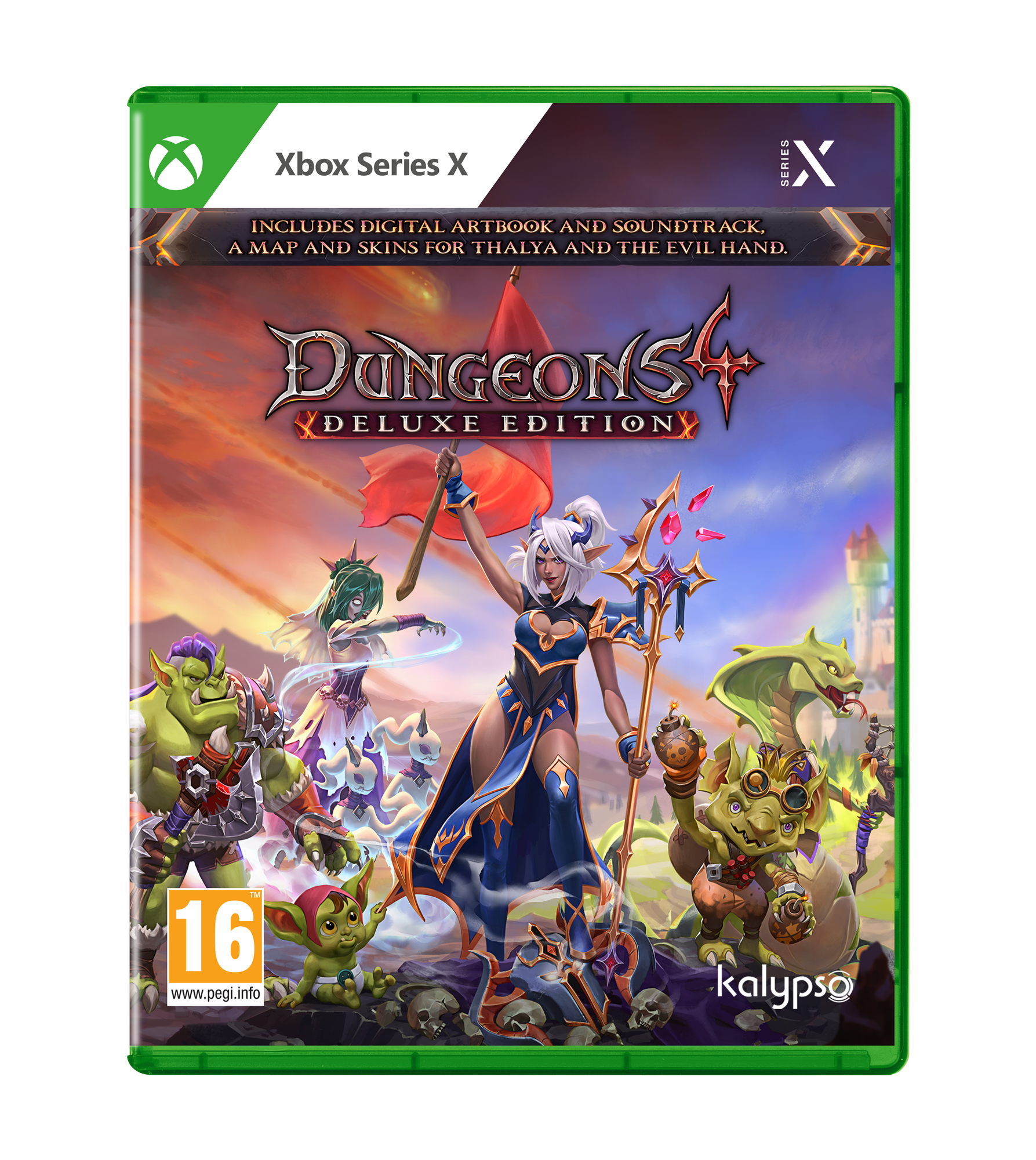 Dungeons Deluxe Edition Xbox Series Xbox Series Spil Geekd