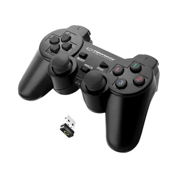 Esperanza Gladiator Trådløs Controller Til Playstation Sort