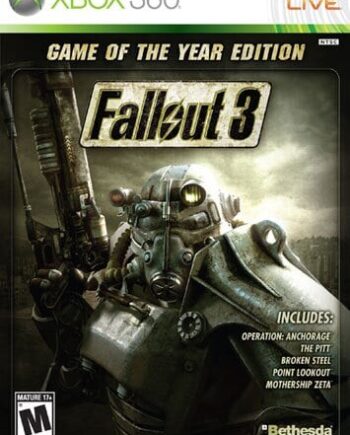 Fallout Game The Year Edition Xbox 360