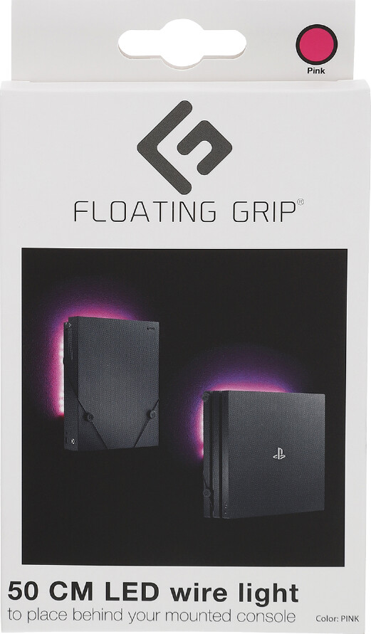 Floating Grip Led Lys Til Playstation Xbox Pink