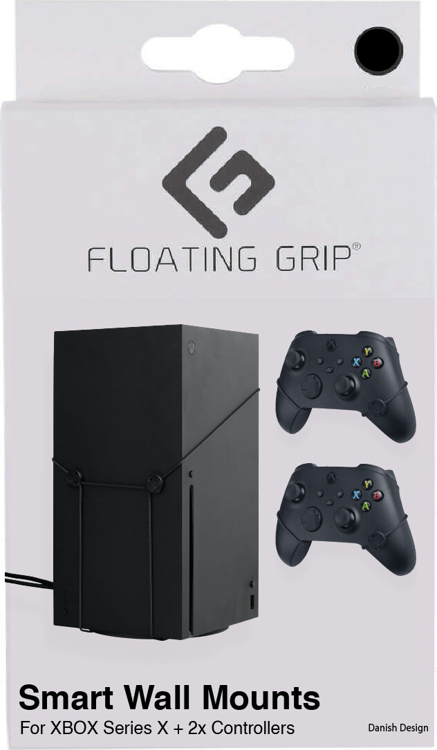 Floating Grip Vægbeslag Til Xbox Series Controllers Sort