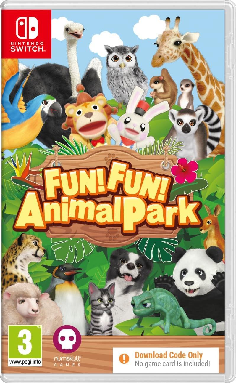 Fun Fun Animal Park Code Box Nintendo Switch Nintendo Switch Spil Geekd