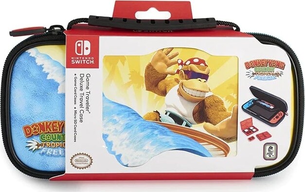 Game Traveler Deluxe Travel Case Donkey Kong Nintendo