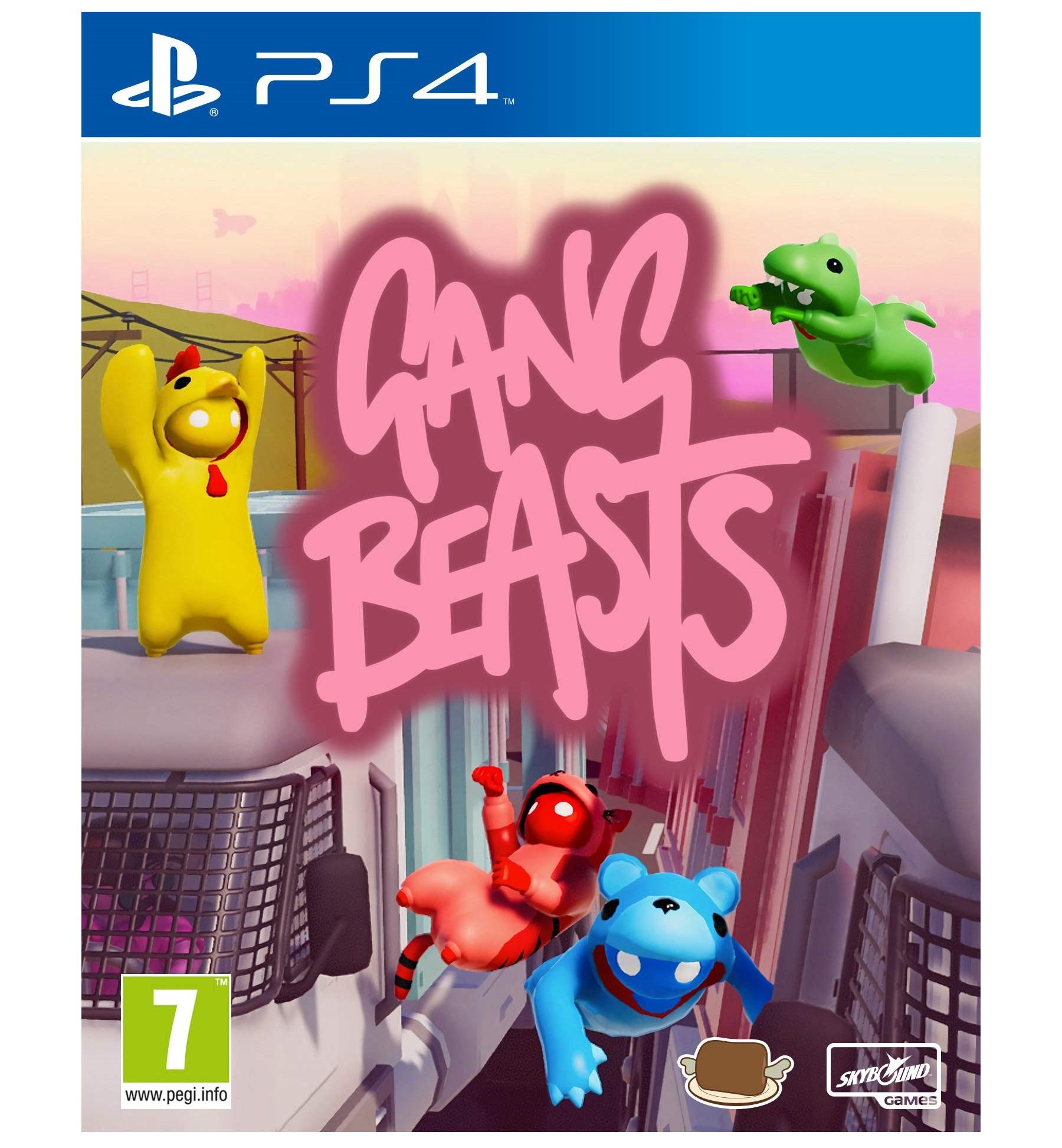 Gang Beasts Playstation Ps4 Spil Geekd