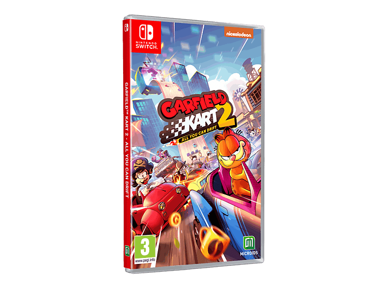 Garfield Kart All You Can Drift Nintendo Switch Spil Geekd