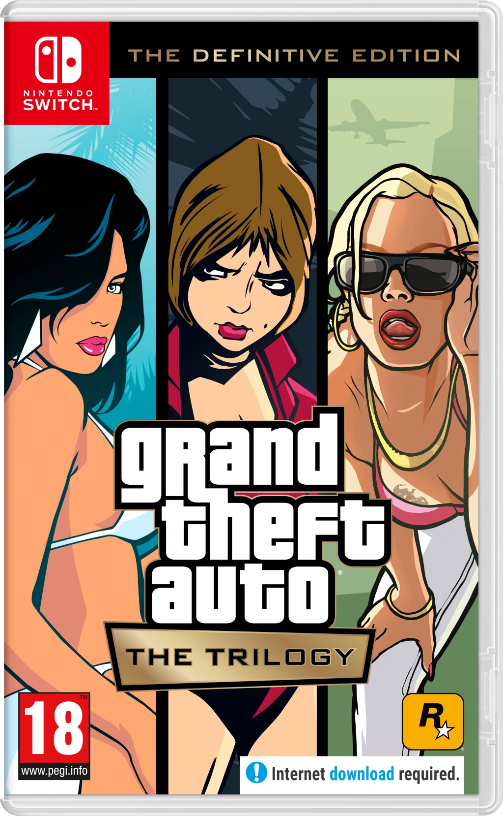Grand Theft Auto: The Trilogy The Definitive Nintendo Switch Spil Geekd