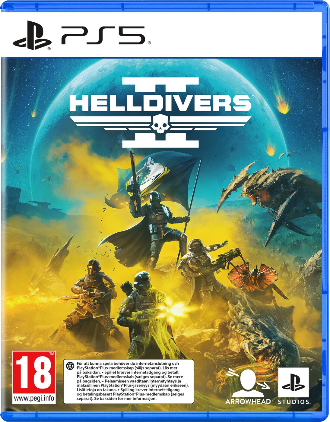 Helldivers Nordic Playstation Ps5 Spil Geekd