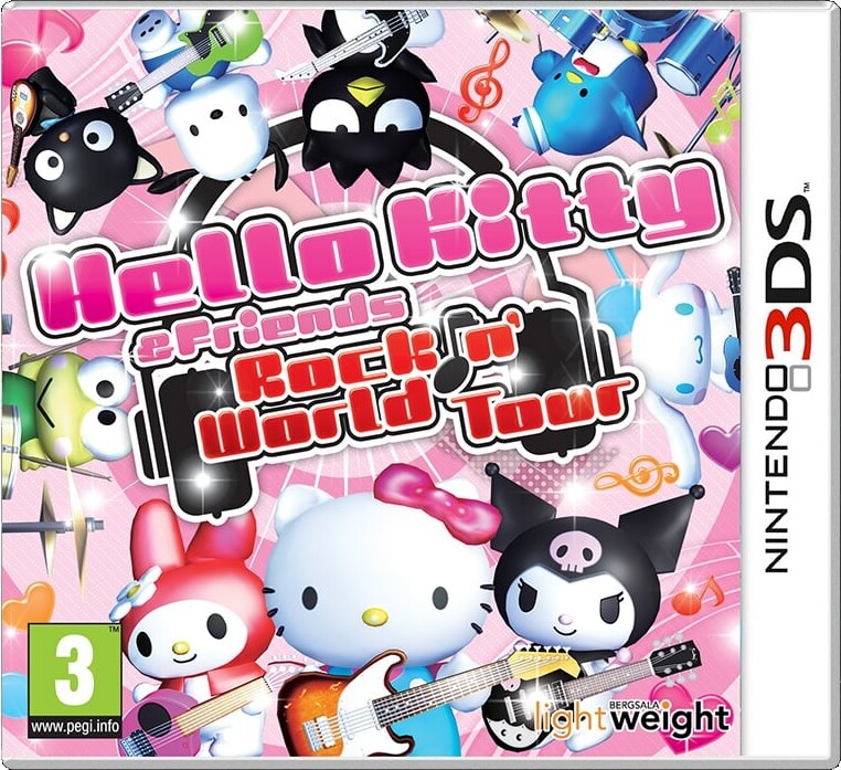 Hello Kitty And Friends: Rockin World Tour Nintendo 3ds