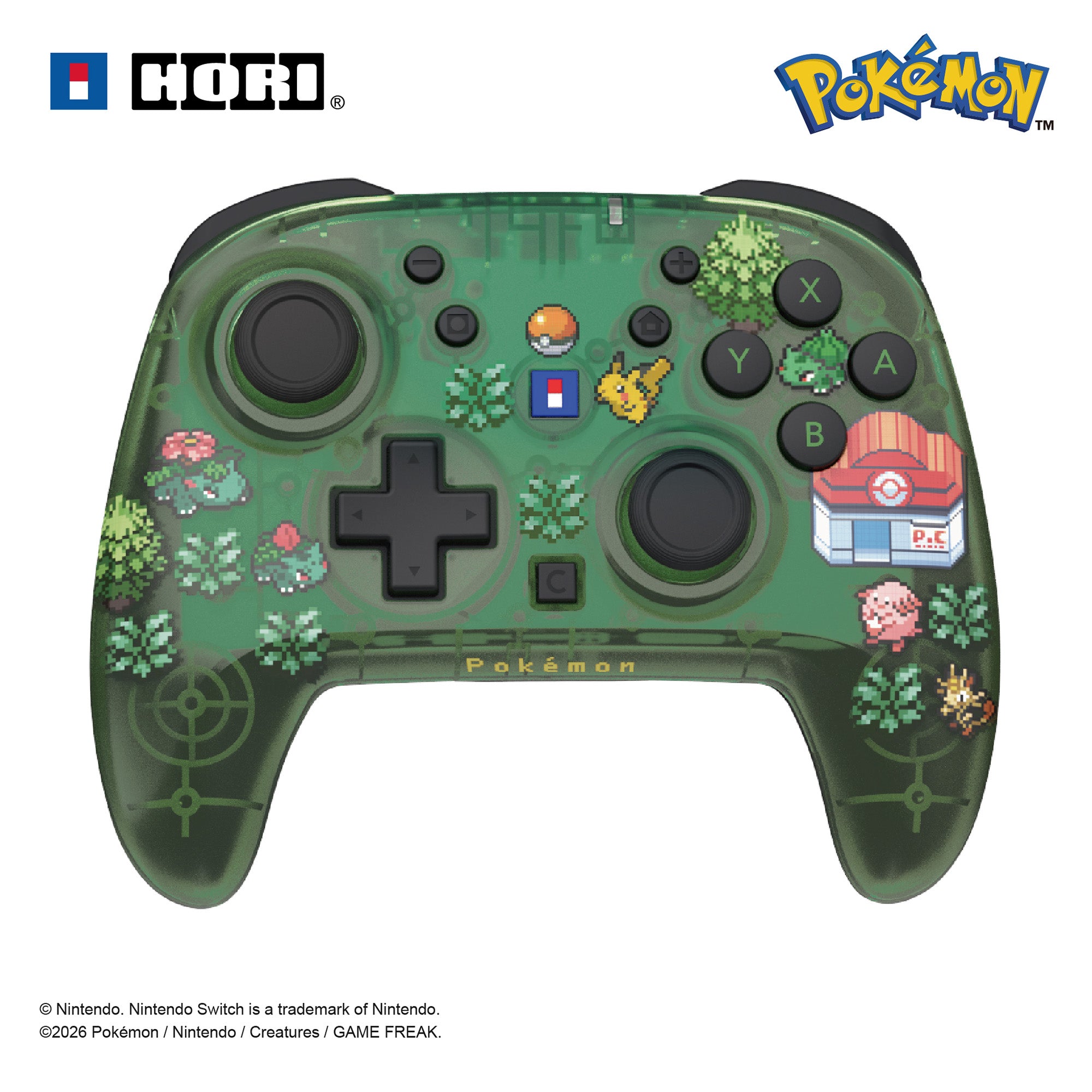 Hori Nsx 215e Trådløs Controller Sort Grøn Geekd
