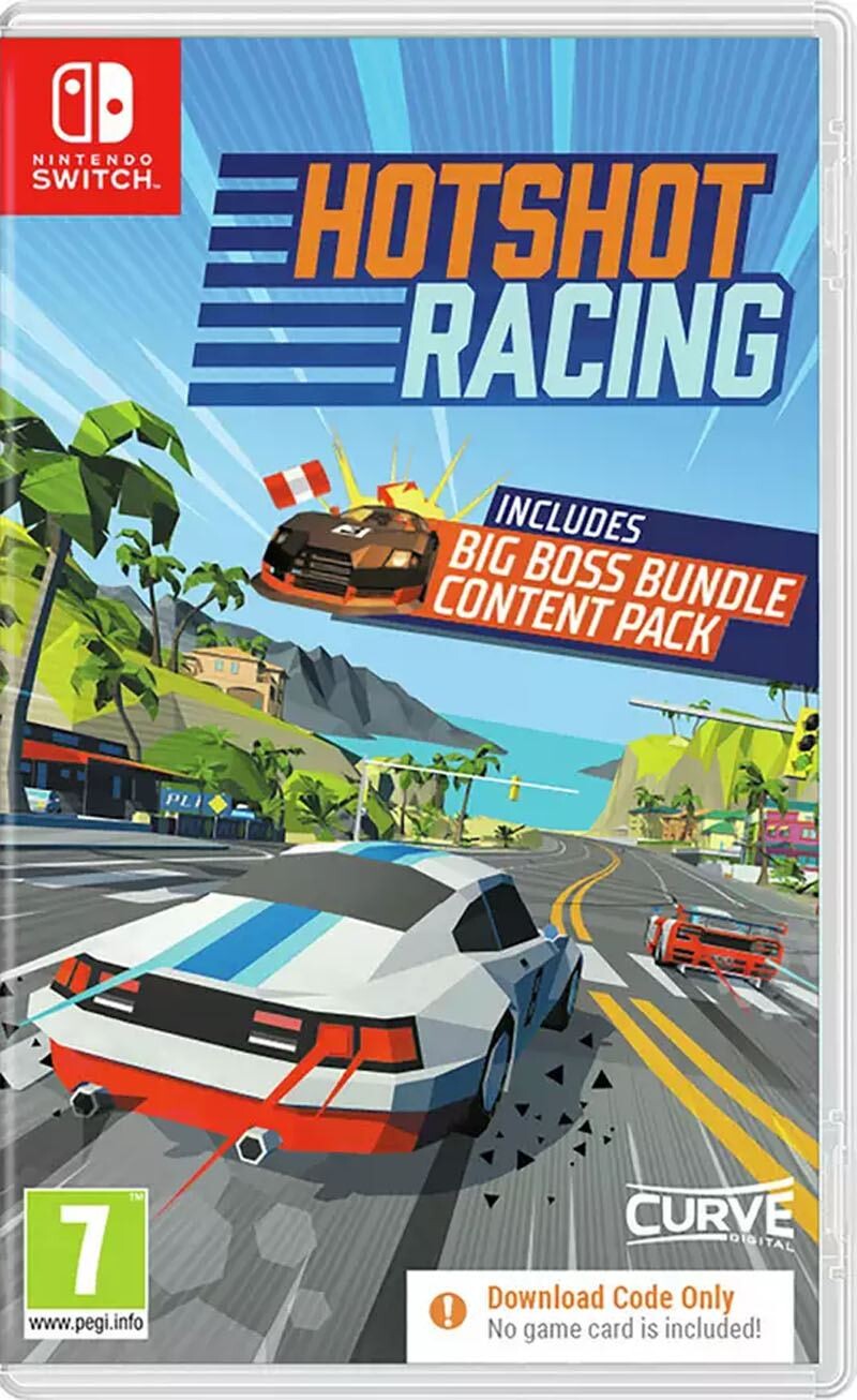 Hotshot Racing Kode Boks Nintendo Switch