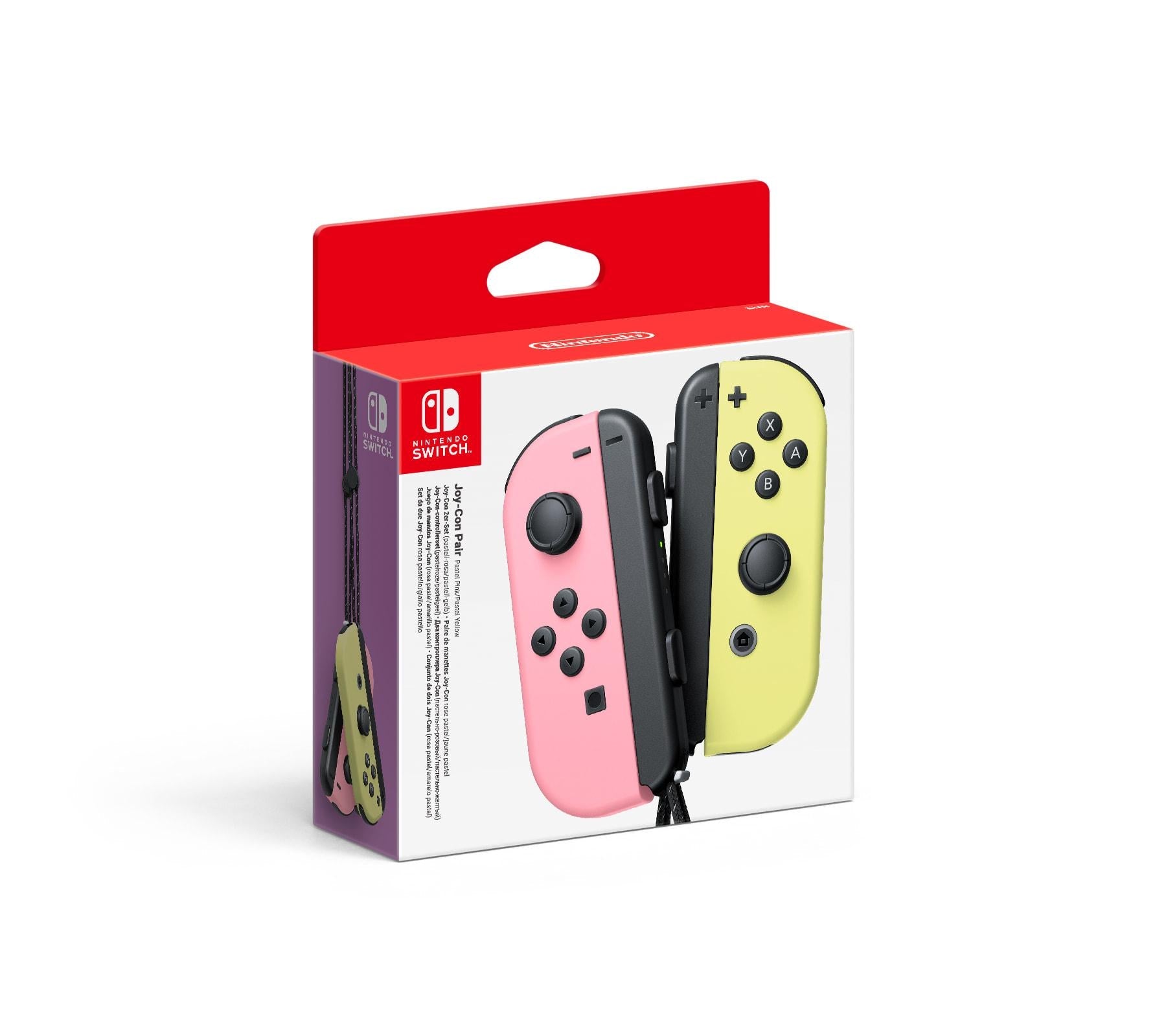 Joy Con Par Pink Gul Konsol Geekd