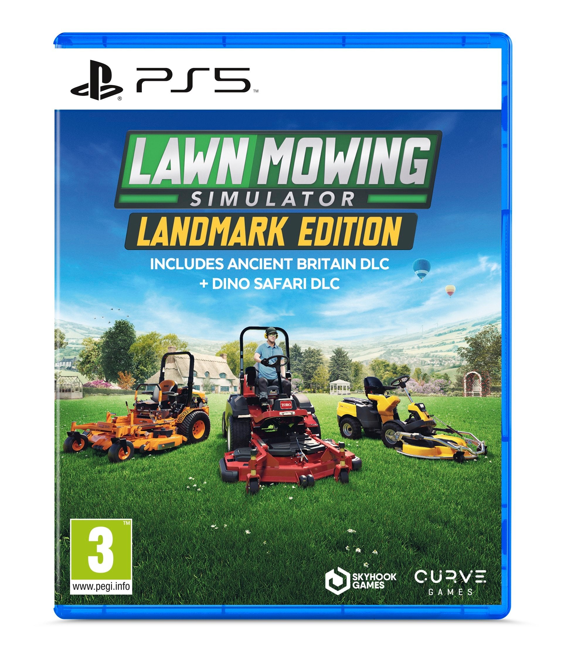 Lawn Mowing Simulator Landmark Edition Playstation Ps5 Spil Geekd