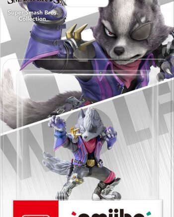 Nintendo Amiibo Wolf Smash Bros Collection