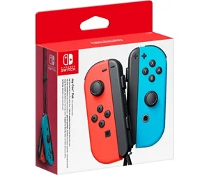 Nintendo Joy Con Controllers Pair Neon Blue   Red Gamepad Nintendo Switch
