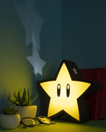 Nintendo Super Stjerne Bordlampe Med Projektion Paladone