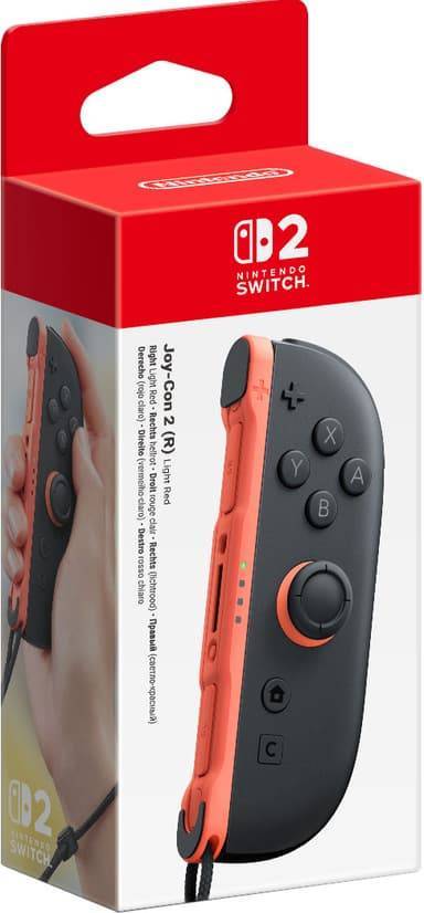 Nintendo Switch Joy Con Højre Rød Controller Geekd