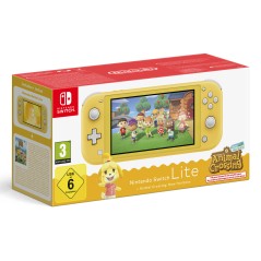 Nintendo Switch Lite Animal Crossing 32gb Gul